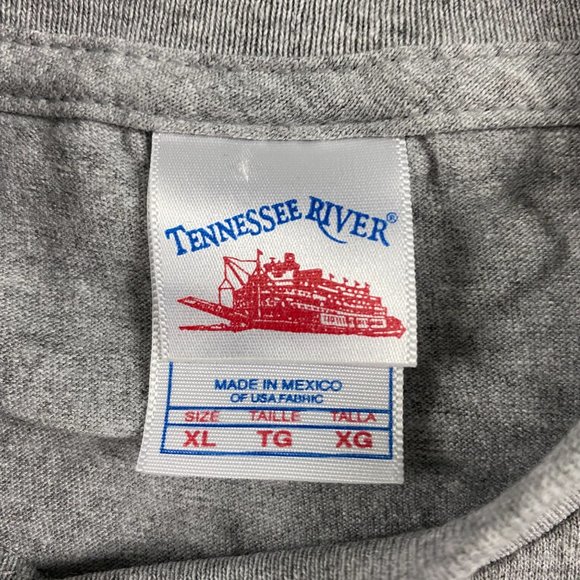 Vintage Alpine Lager Beer T Shirt Mens Large Gray Cotton - Picture 3 of 7